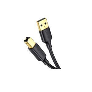 UGREEN USB 2.0 AM to BM Print Cable 1m (Black)