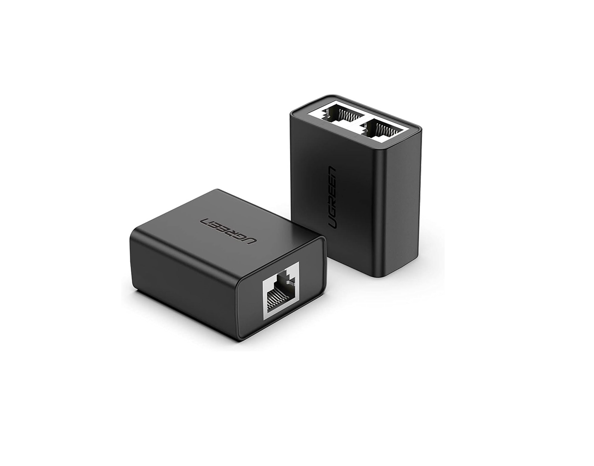 UGREEN RJ45 Splitter Adapter 2 Pack (Black)