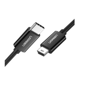 UGREEN USB-C to Mini USB Male to Male Cable 1m (Black)