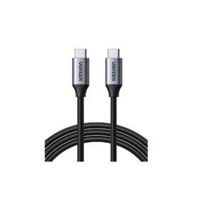 UGREEN USB 3.1 Type C Male to Type C Male Cable Nickel Plating Aluminum Shell 1.5m (Gray)