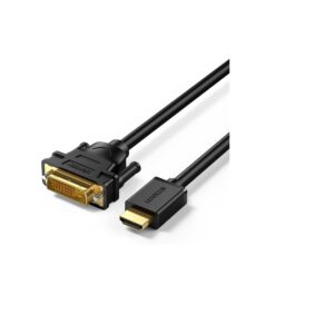UGREEN HDMI Male To DVI(24+1) Round cable 1M
