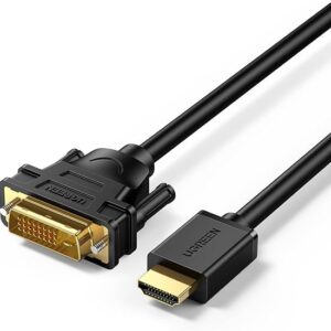 UGREEN HDMI Male To DVI(24+1) Round cable 1M