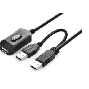 UGREEN USB 2.0 Active Extension Cable 10m (Black)
