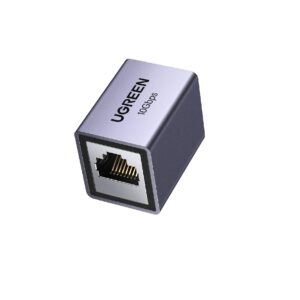 UGREEN Ethernet Extender 10Gbps , for Cat8 Cat7 Cat6 Cat5 Cable , 328ft Long Distance Extend, Aluminum Alloy Shell, Space Grey