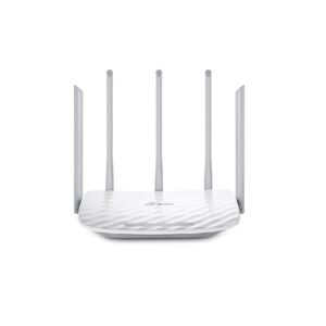 TP-Link AC1350 Dual-Band Wi-Fi Router,  867Mbps at 5GHz + 300Mbps at 2.4GHz, 5 10/100M Ports, 4  antennas, IPTV,  Access Point Mode, Facebook Wi-Fi, IPv6 Ready, Tether App