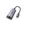 UGREEN USB Type C to 10/100/1000M Ethernet Adapter (Space Gray)
