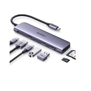 UGREEN Hub Usb Type C 3.1 Adapter With 4K Hdmi 3 Usb 3.0 100W Usb C Pd Charge Port