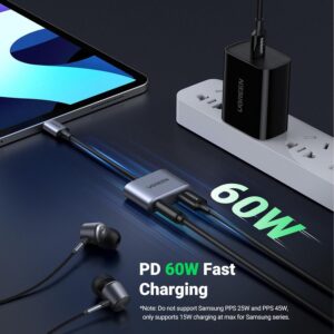 USB C To 3.5mm Headphone Jack Adapter New Audio Charger Adapter DAC Type C