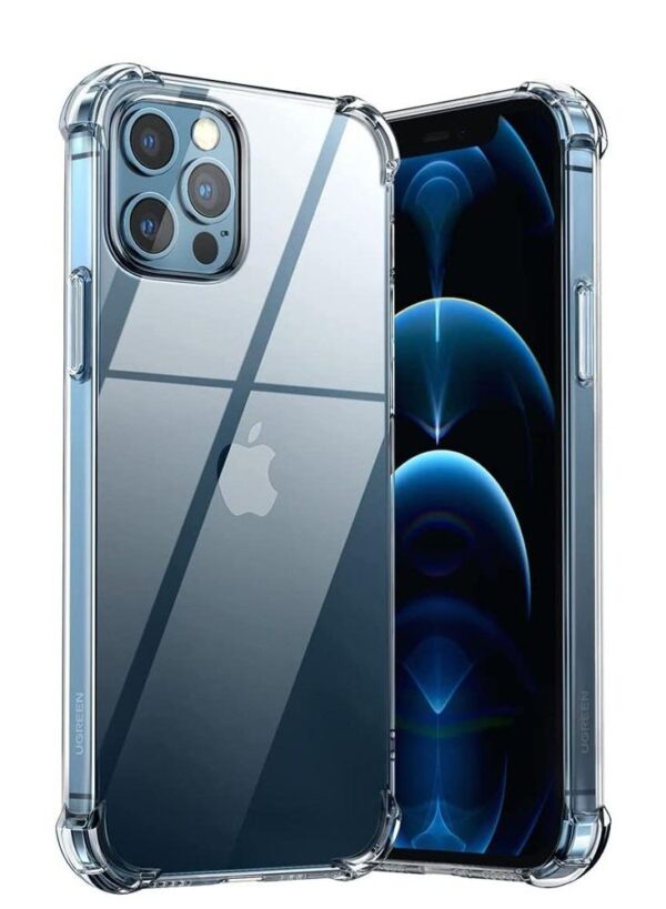 CRYSTAL GLASS PROTECTIVE CASE FOR IPHONE 12 PRO MAX (PURE)