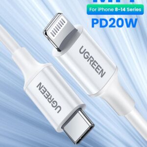iPhone Charger Cable MFi Certified USB C to Lightning Cable Fast Charging Power Delivery PD 60W 2M