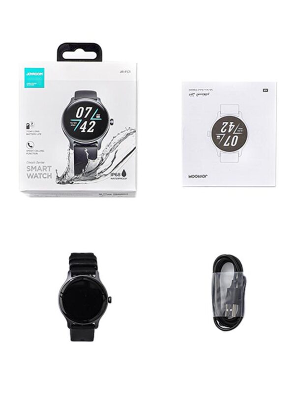 Classic Series Smart Watch Can Make and Answer Calls Fitness Tracker Heart Rate Sleep Quality Monitor Round Smart Watch IP68 Waterproof Watch - Image 2