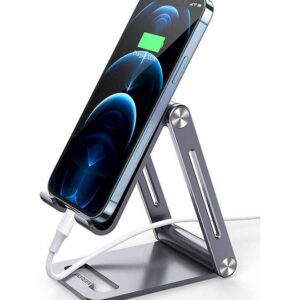 Phone Holder With Roller Grey