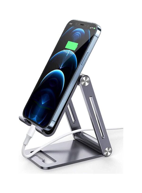 Phone Holder With Roller Grey