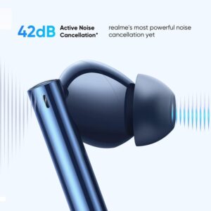 Buds Air 3 Wireless Earbuds, Bluetooth 5.2 Headphones Ative Noise Cancellation, 30H Playtime IPX5 Waterproof