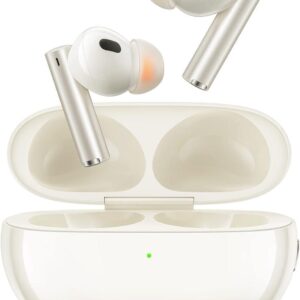 Buds Air 5 Pro Wireless Earbuds With 50db Active Noise Cancelling Sunrise Beige