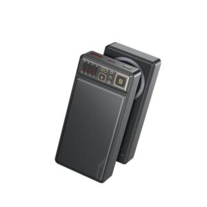 Power Bank-Lamp Display-Support IP12_15 Wireless Fast Charging-YP58 Black