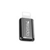 It has a Type-C female port and a USB port with the ability to charge and transfer data quickly.Fast charging capability with 2.4 amps output current