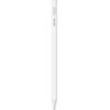 ST15 Aluminum Alloy Pom Tip No Delay Universal Active Stylus Pen With Magnetic Adhesive Design White