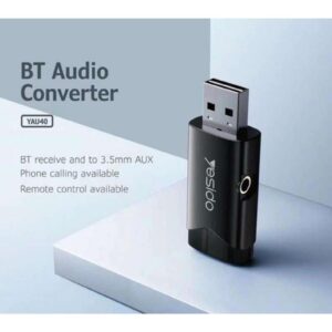 YAU40 USB Transmitter Wireless Aux Adapter Audio Receiver