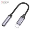 YAU21 Lightning to 3.5mm Audio Converter for iPhone