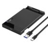 UGREEN USB-C 2.5 Inch Hard Drive Enclosure -50743- Black