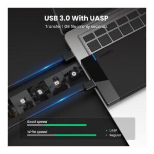 USB 3.0 3.5 Inch Hard Drive Box EU-50422- Black