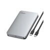 2.5-Inch SATA External Hard Drive Enclosure-70499-Silver