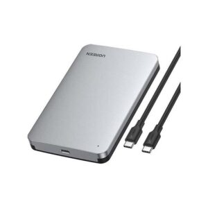 2.5-Inch SATA External Hard Drive Enclosure-70499-Silver