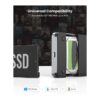 2.5-Inch SATA External Hard Drive Enclosure-70499-Silver - Image 2