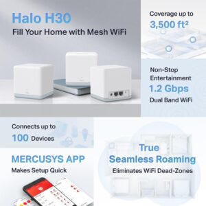 AC1200 Whole Home Mesh Wi-Fi System 3 pack