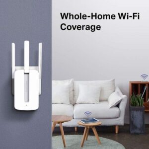 MW300RE Wireless Range Extender with 3 Antennas - 300 Mbps Speed for Enhanced Wi-Fi Coverage