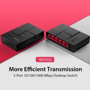5-Port 10/100/1,000 Mbps Desktop Switch