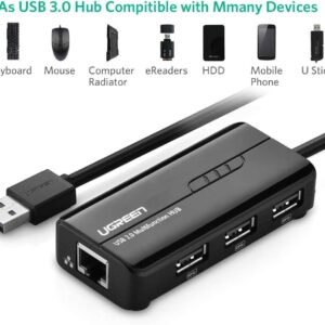 USB 2.0 TO 4 RJ45 Ethernet Adapter