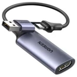 USB 2.0 + USB Type c to HDMI female Input