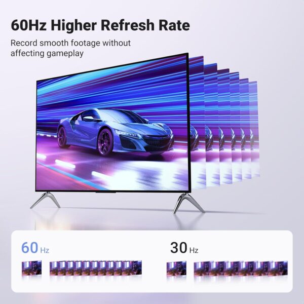 ⁦HD USB Video Capture Card ( USB-C + USB A to HDMI 4k )⁩ - الصورة ⁦5⁩