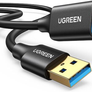 USB 3.0 Extension Male Cable 1m (Black)