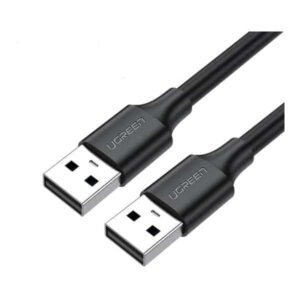 USB 2.0 A Male to A Male Cable 1m (Black)