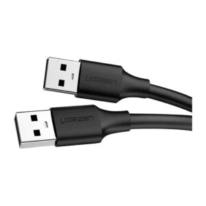USB 2.0 A Male to A Male Cable 1m (Black)