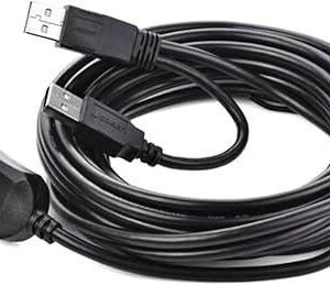USB 2.0 Active Extension Cable 5m (Black)