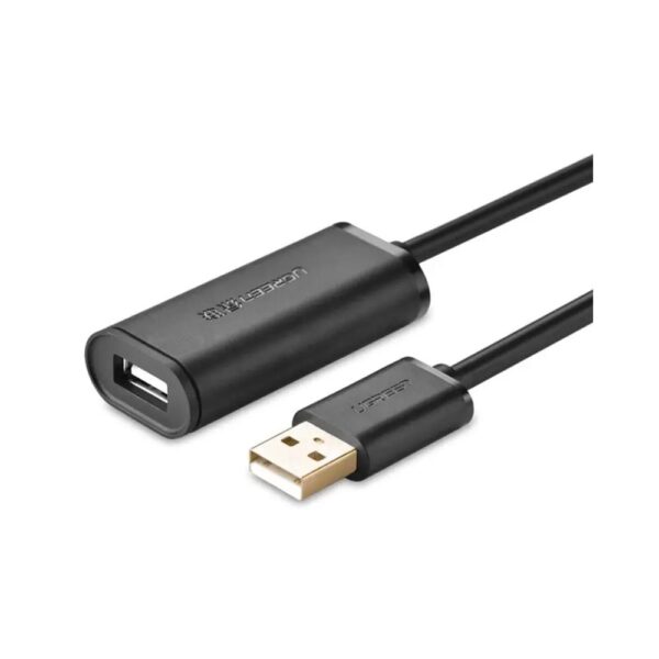 USB 2.0 Active Extension Cable with Chipset 15m (Black)