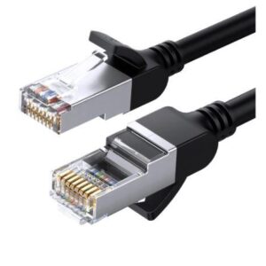 Cat 6 U/UTP Pure Copper Ethernet Cable 2m (Black)