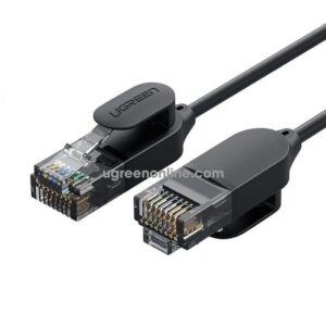 CAT 6A Pure Copper Ethernet Cable OD2.8 10m (Black)