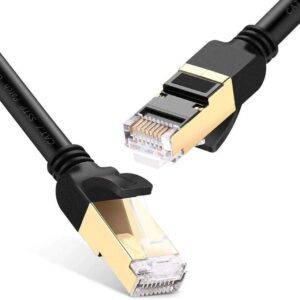 Cat 7 F/FTP Lan Cable 15m (Black)