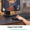 Cat 8 U/FTP Ethernet Cable Pure Copper 30AWG 1m - Image 5