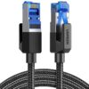 UGREEN CAT8 Shielded Round Braided Cable Modular Plugs 5m