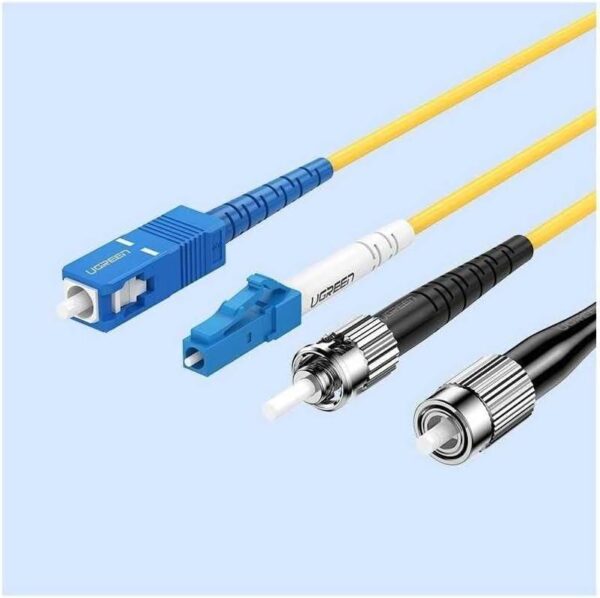 ⁦SC/UPC To SC/UPC Simplex Single Mode Fiber Op  70664tic Patch Cable 3M⁩ - الصورة ⁦3⁩