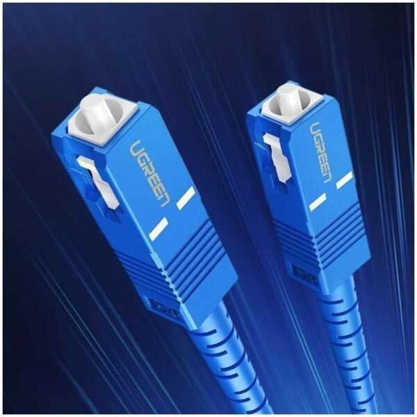 ⁦SC/UPC To SC/UPC Simplex Single Mode Fiber Op  70664tic Patch Cable 3M⁩ - الصورة ⁦4⁩