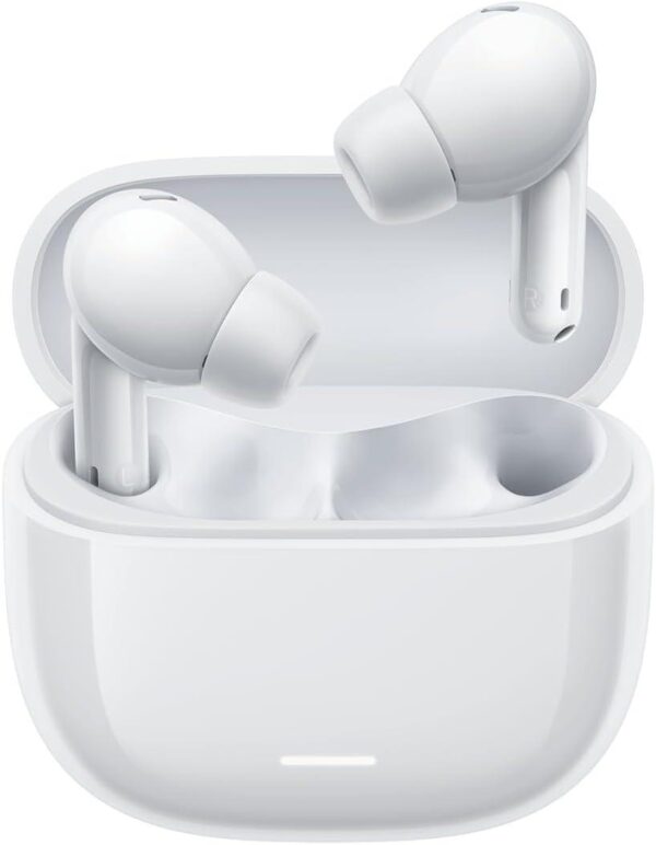 Wireless Earbuds, Noise Cancelling Lightweight Up to 36 Hours of Runtime Bluetooth 5.3 White ES Version - Image 2