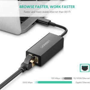 USB Type-C to 10/100/1000Mbps Ethernet Adapter