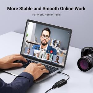USB 2.0 10/100Mbps Ethernet Adapter (Black)